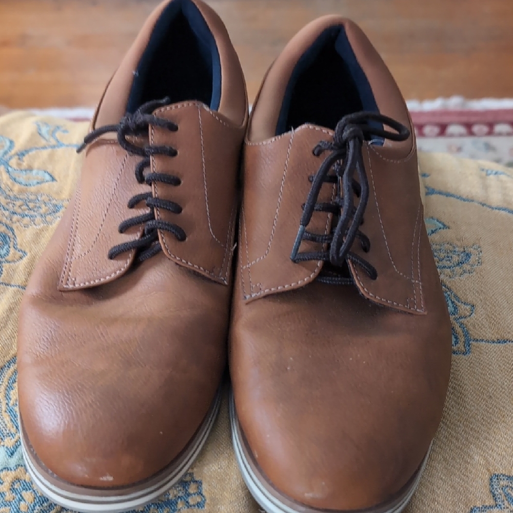 Aldo Brown Leather Men's Oxfords